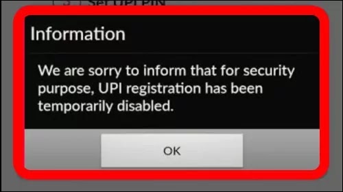 How To Fix Axis Mobile We Are Sorry To Inform That For Security Purpose, UPI Registration Has Been Temporarily Disabled