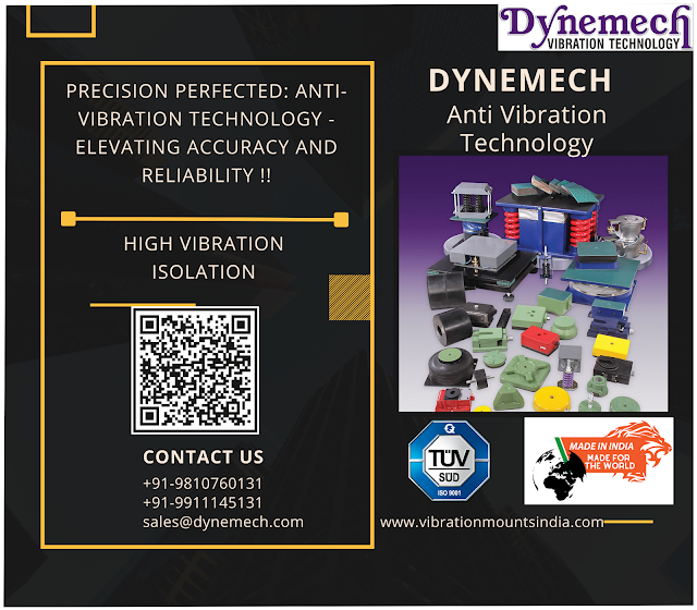 Dynemech offers a diverse and comprehensive range of anti-vibration solutions. From insulation plates to pneumatic vibration isolators, their product lineup is designed to tackle vibrations across various industries and applications. Let us explore the remarkable features and benefits of their extensive product range.