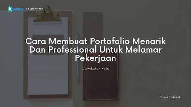 cara membuat portofolio