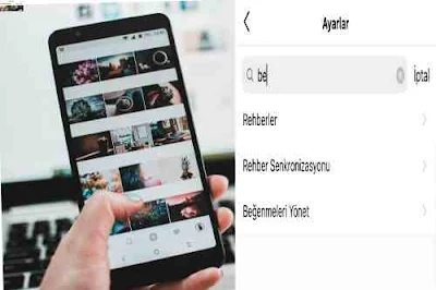 İnstagram Beğendiğim Gönderiler Nerede