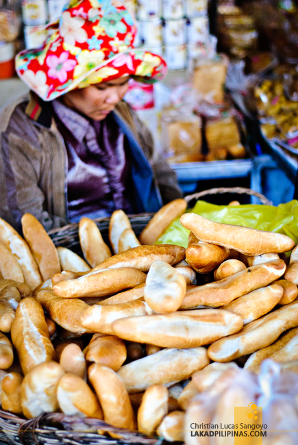 French Bread at Leu Market in Siem Reap