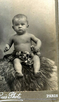 Photo carte de visite ancienne : bébés et enfants