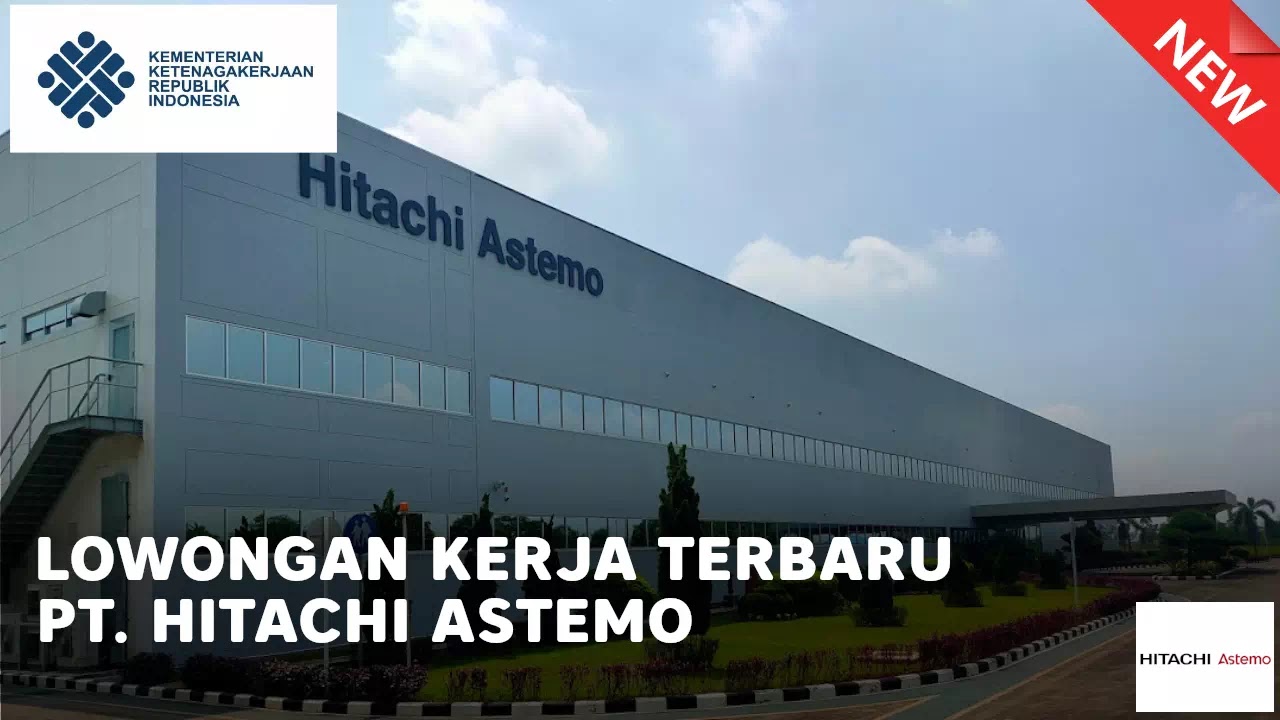 loker PT. Hitachi Astemo terbaru