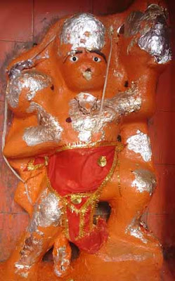 Hanuman ji ko Sindur Chadana