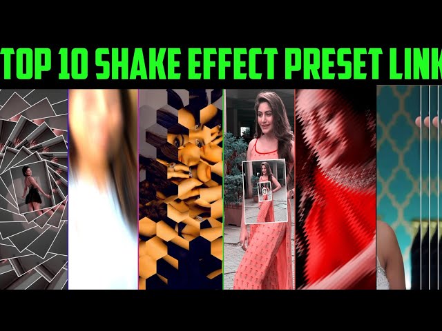 Alight Motion Preset Link. Shake Effect preset link.  Preset Alight Motion