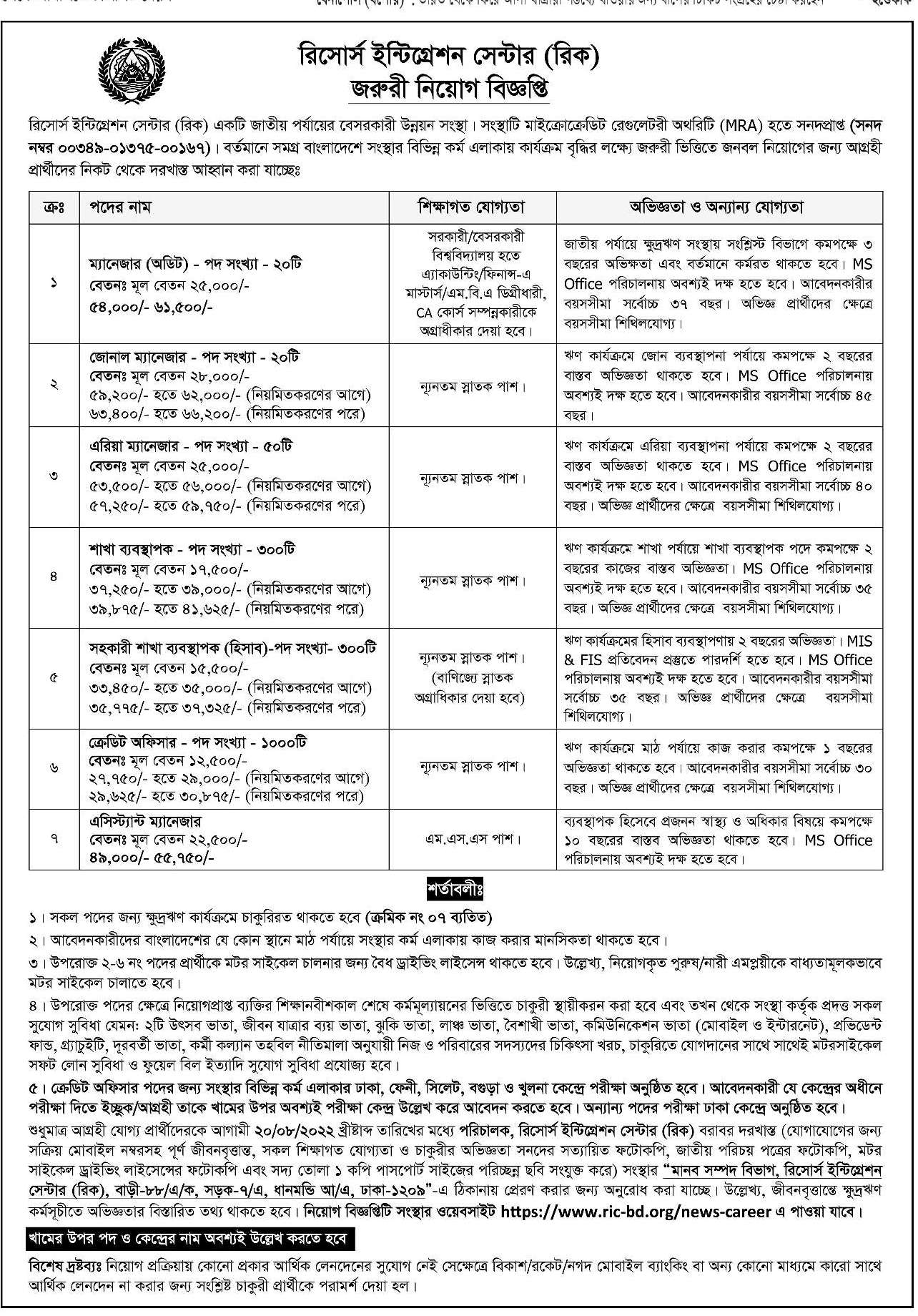 NGO job Circular 2022 - এনজিও নিয়োগ বিজ্ঞপ্তি ২০২২ - NGO job Circular 2023 - এনজিও নিয়োগ বিজ্ঞপ্তি ২০২৩