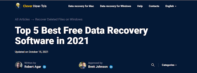 Recover deleted files windows 10