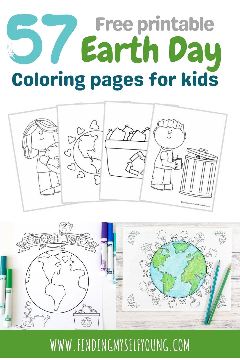 free printable earth day colouring sheets for kids