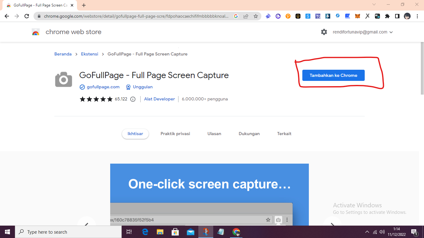 Cara Capture Halaman Website Dengan Kualitas HD