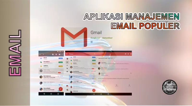 Aplikasi Manajemen Email Populer GMail
