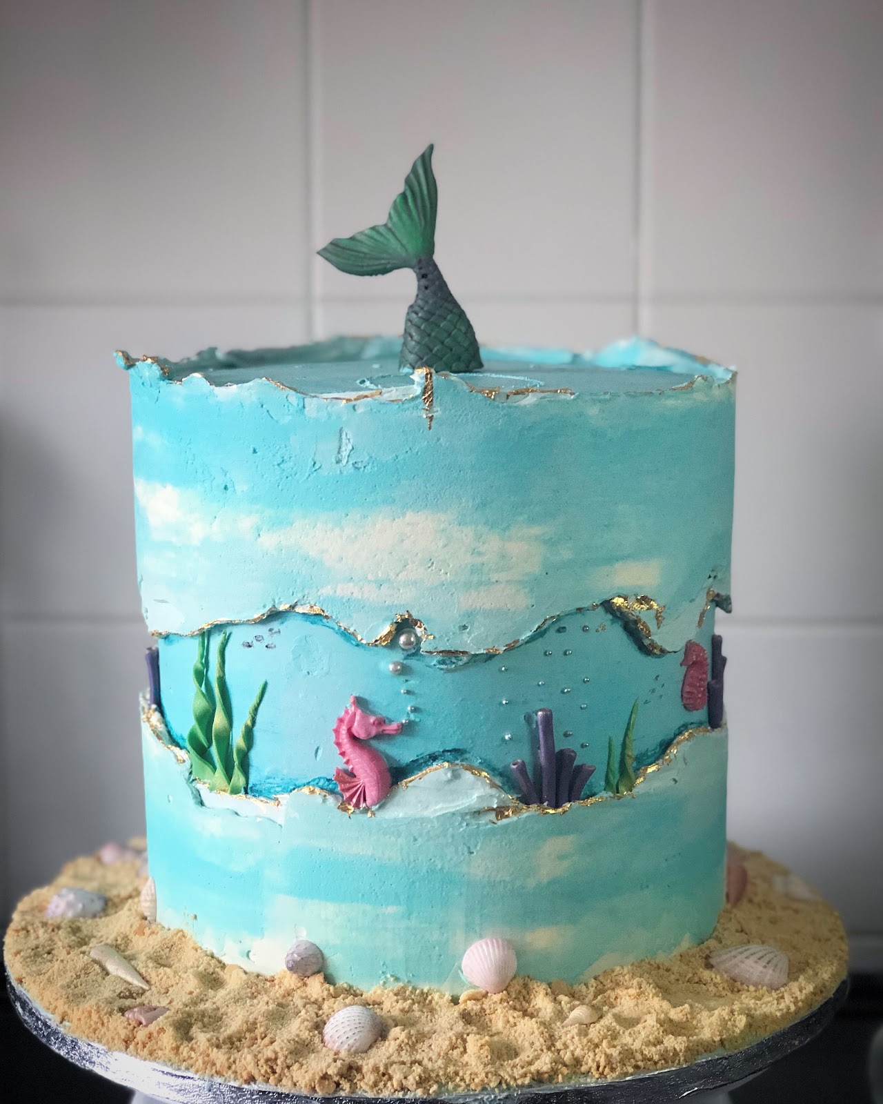 mermaid birthday cakes