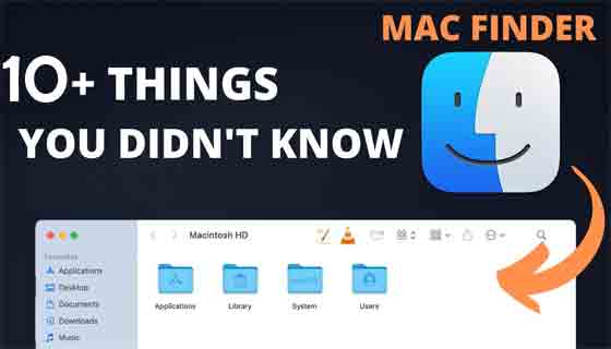 10 حيل لإدارة الملفات والمجلدات باستخدام أداة Finder على جهاز Mac