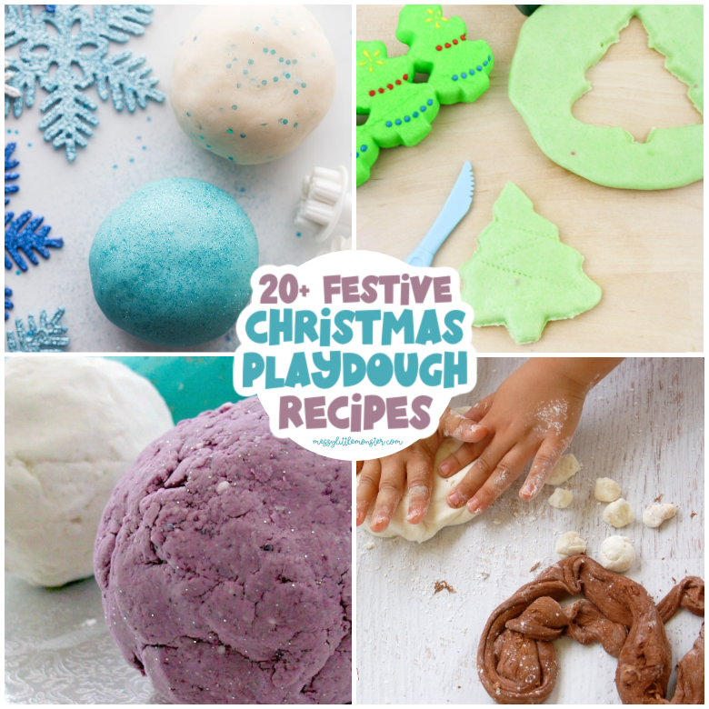 Christmas play dough