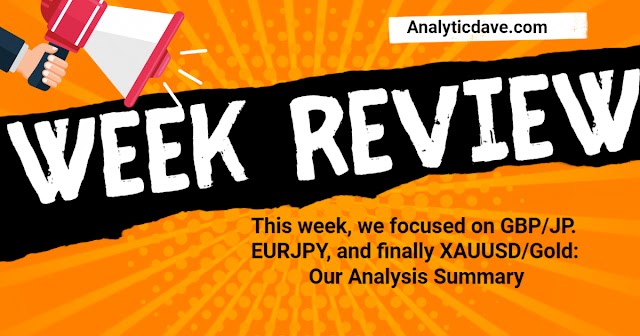 WEEK SUMMARY: EUR/JPY, GBPJPY, and XAUUSD (Gold)