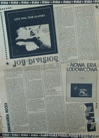 Archiwum artykułow o Joy Division