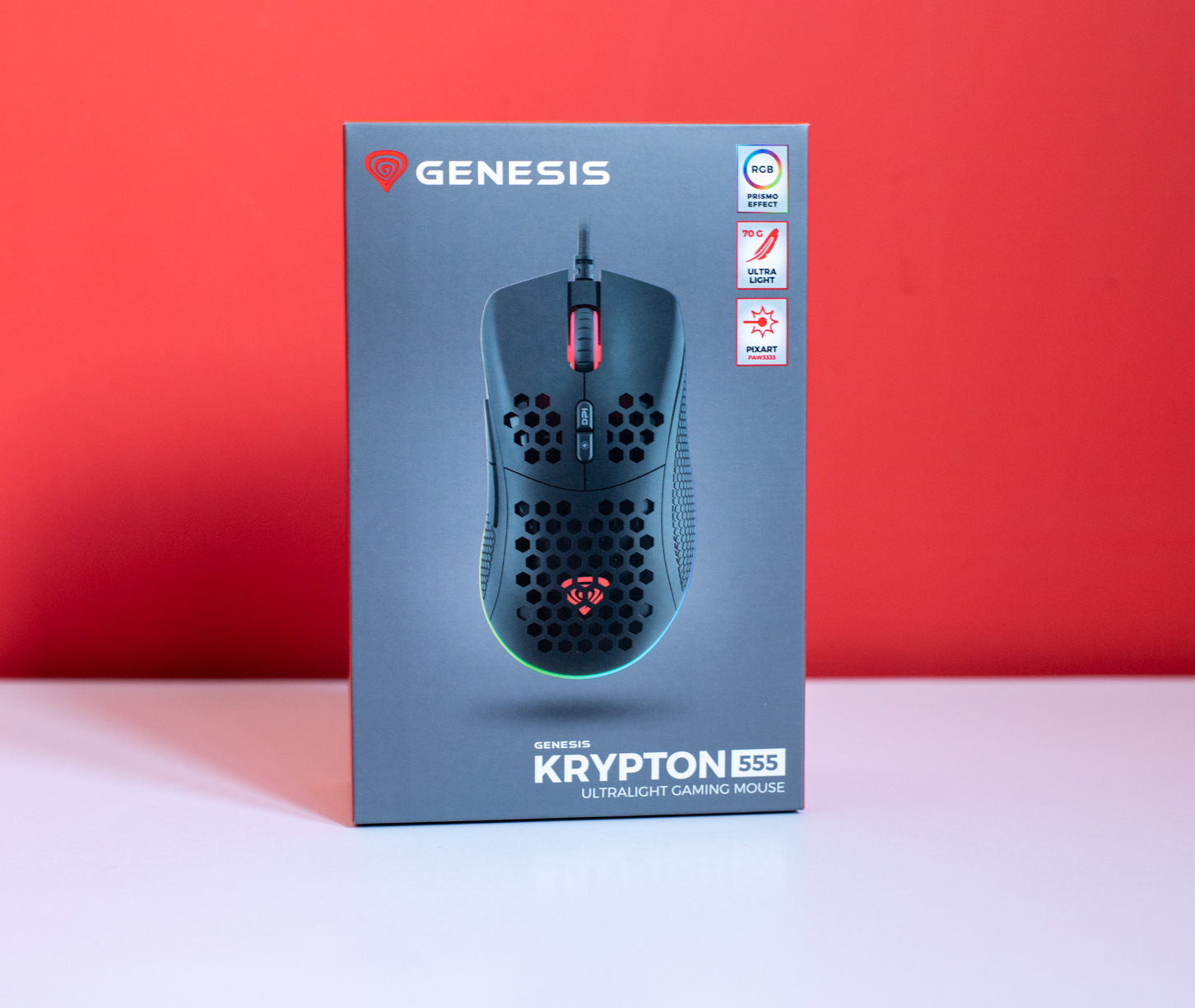 Genesis Krypton 555 - tania i lekka myszka gamingowa