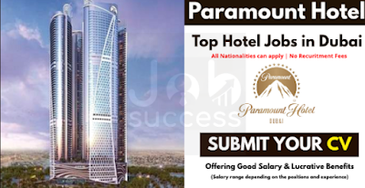 Paramount Hotel Dubai Careers Latest Opportunities in Dubai