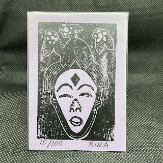 Limited edition African Mask print 10/100