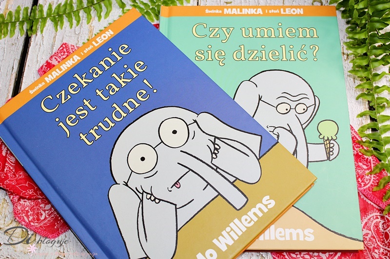 Świnka Malinka i słoń Leon - seria książeczek dla dzieci, które uczą i bawią
