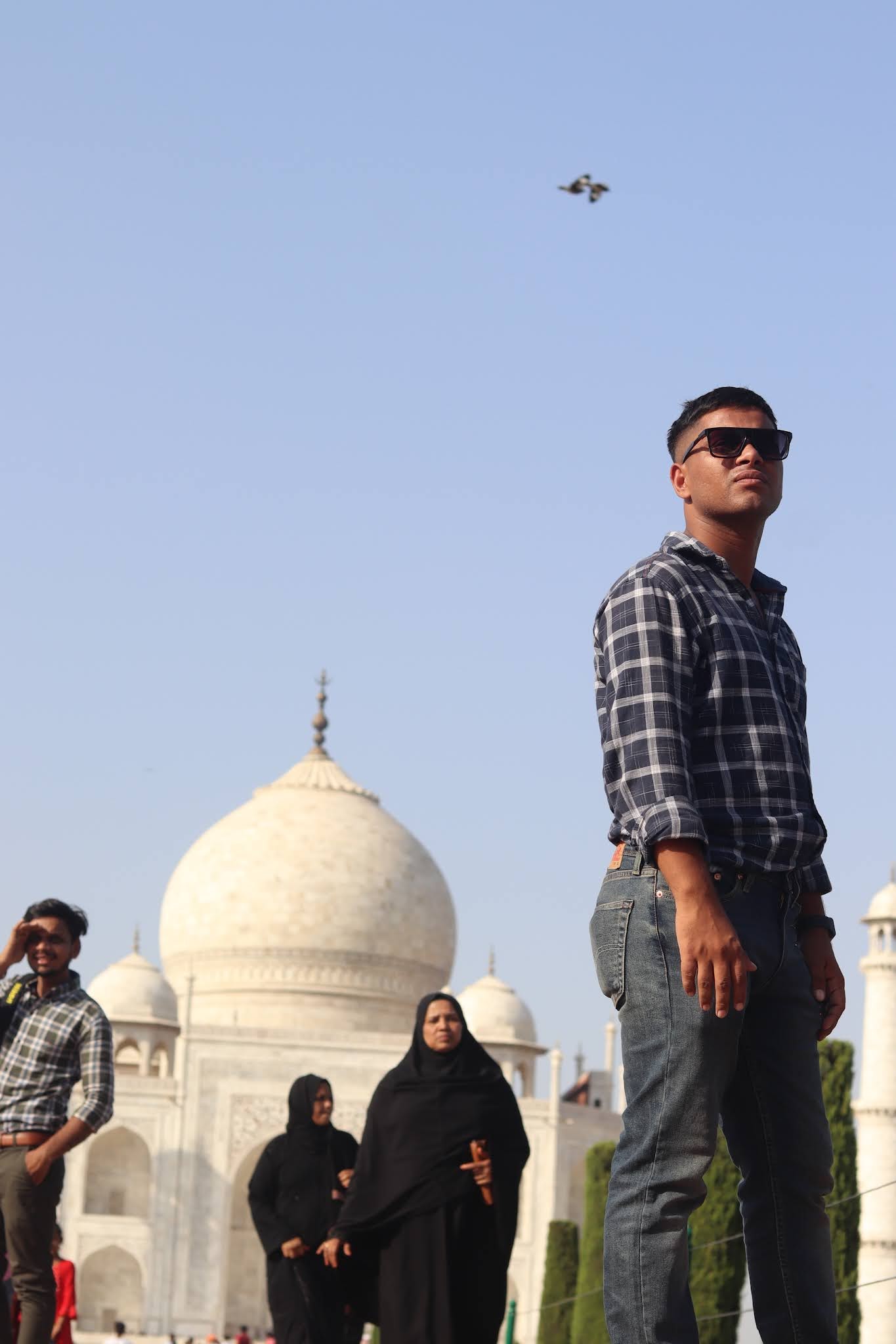 Rahul Paal at Taj Mahal