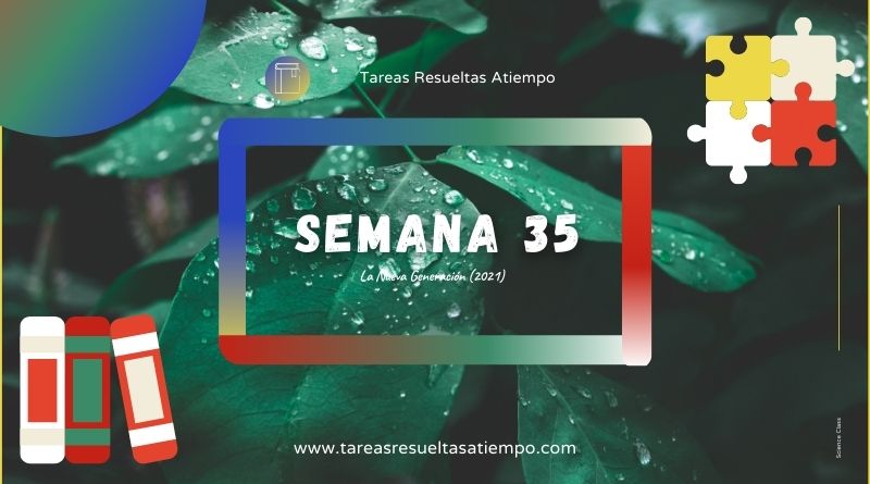 ▷ Aprendo en Casa SEMANA 35 Resuelto 2021 - 3ro 4to y 5to GRADO de SECUNDARIA