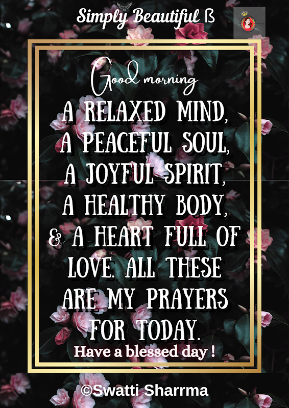 Blessings For The Day By Simply Beautiful ß. thoughtgadget.blogspot.com