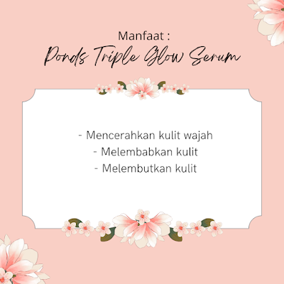 Pond's Triple Glow Serum Untuk Wajah Seglowing Wendy Red Velvet