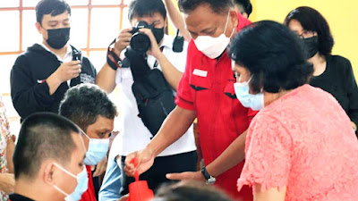 PDIP Sulut Gelar Baksos di Manado dan Minut