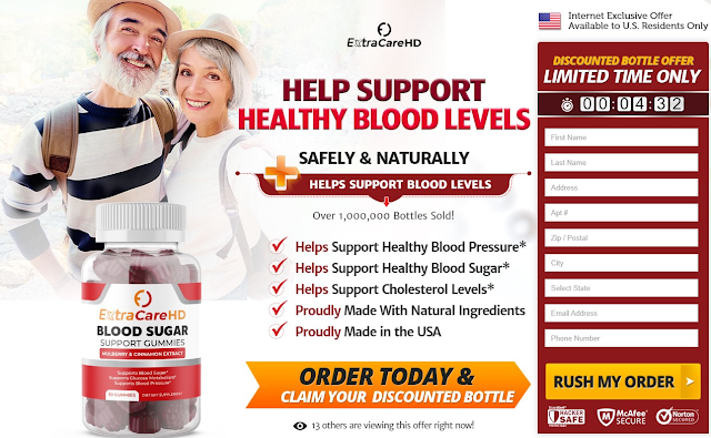 ExtraCareHD BP Gummies Reviews: Is It Works To Support Your Sugar Balance?
