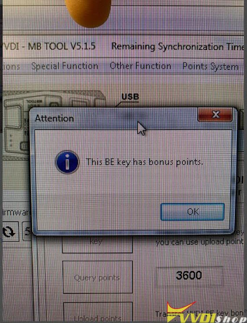 Fix VVDI MB “BE Key Doesn’t Have Bonus Points 5