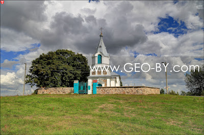 Jarszewicze. Orthodox church of the Assumption. HDR