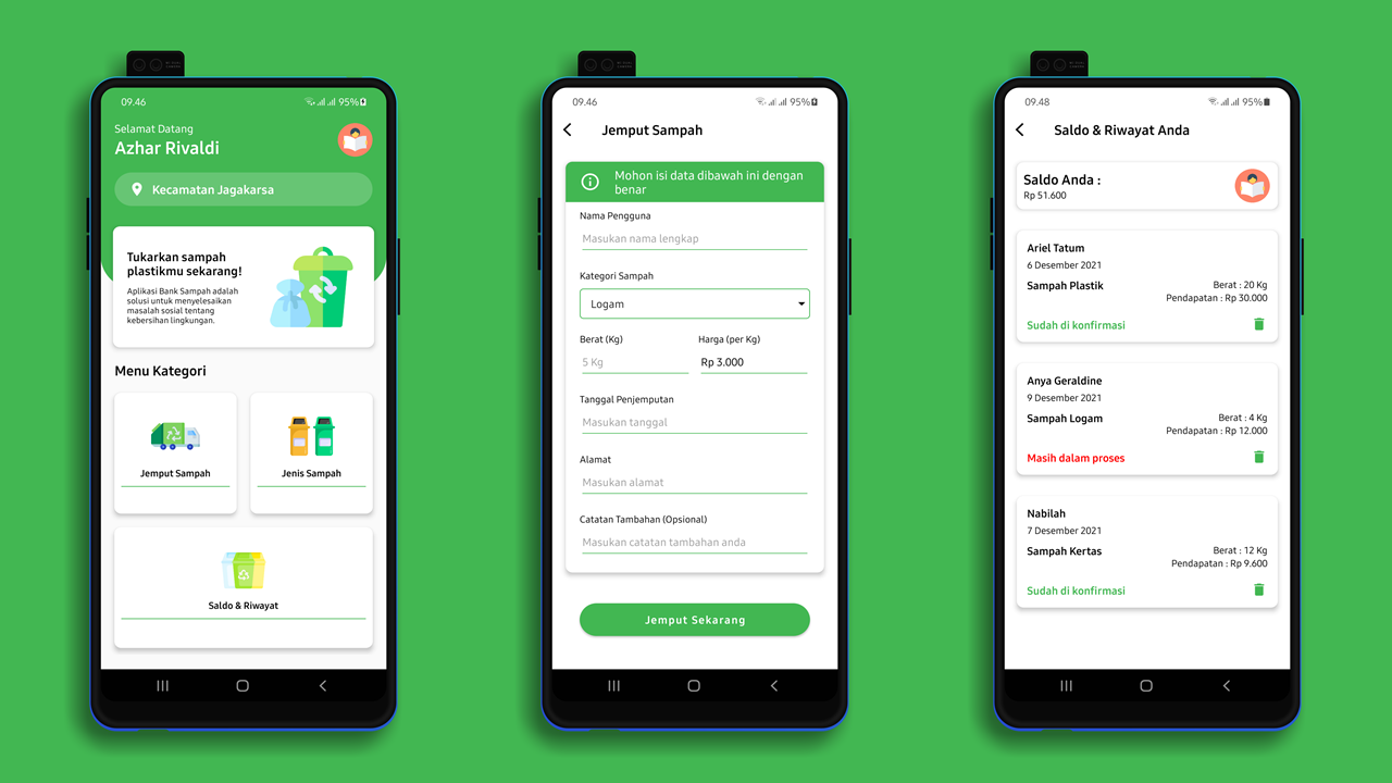 Tutorial Membuat Aplikasi Bank Sampah dengan Android Studio