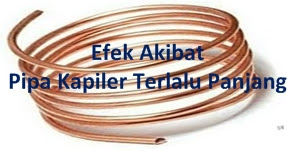 Efek Akibat Pipa Kapiler Terlalu Panjang