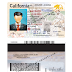 California Drivers License PSD Template New