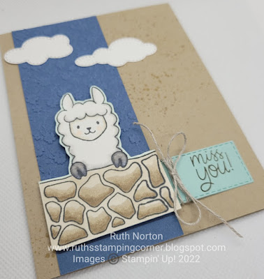 stampin up, peek a boo farm