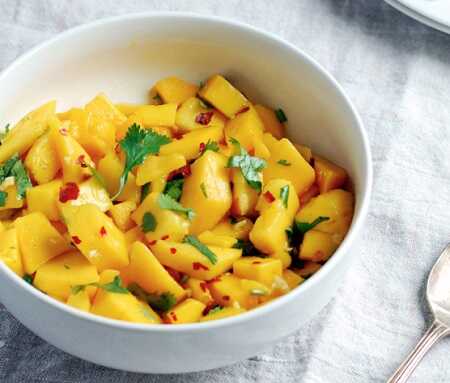 Spicy Ginger Mango Salad Recipe