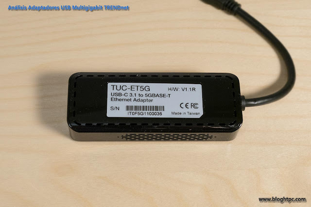 ADAPTADOR USB-C 3.1 A ETHERNET 5GbE TRENDNET TUC-ET5G