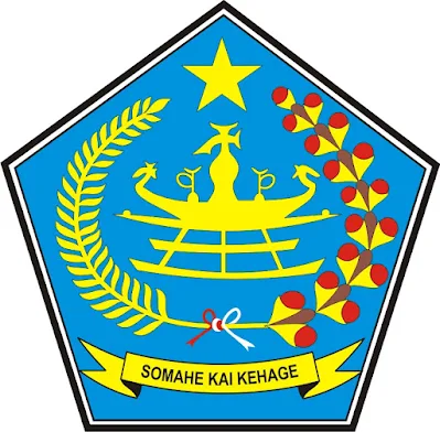 Logo / Lambang Kabupaten Kepulauan Sangihe - Latar (Background) Putih & Transparent (PNG)