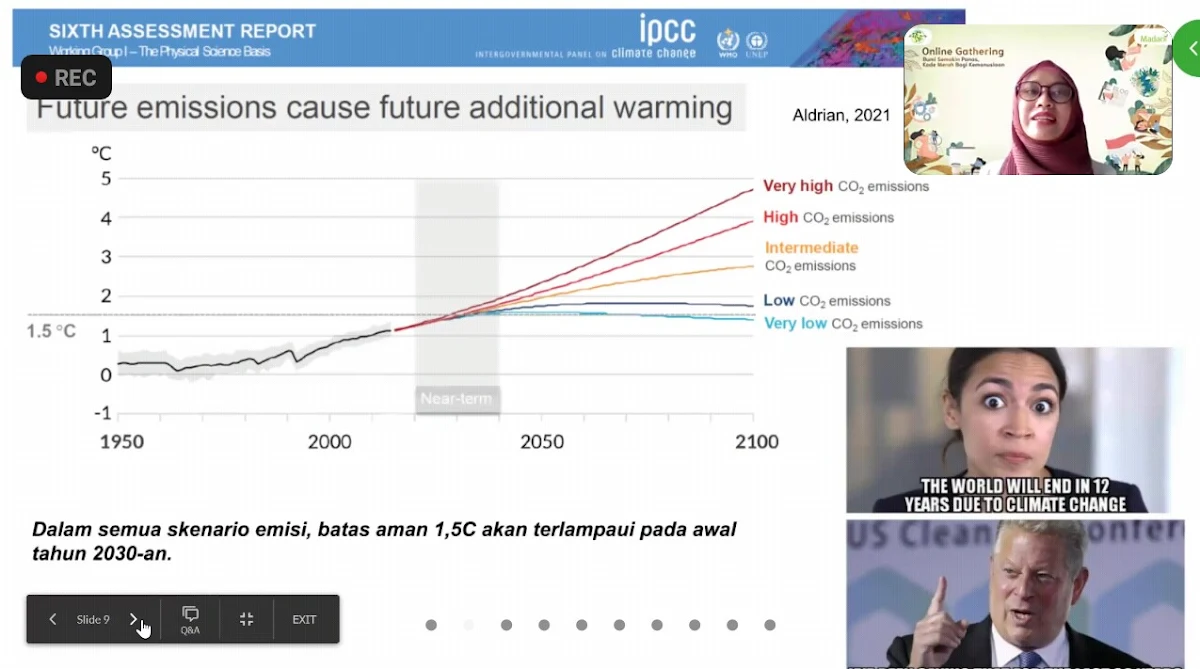 Suhu Bumi Yang Terpanas Sepanjang Sejarah Akibat Perubahan Iklim Dalam Laporan IPCC