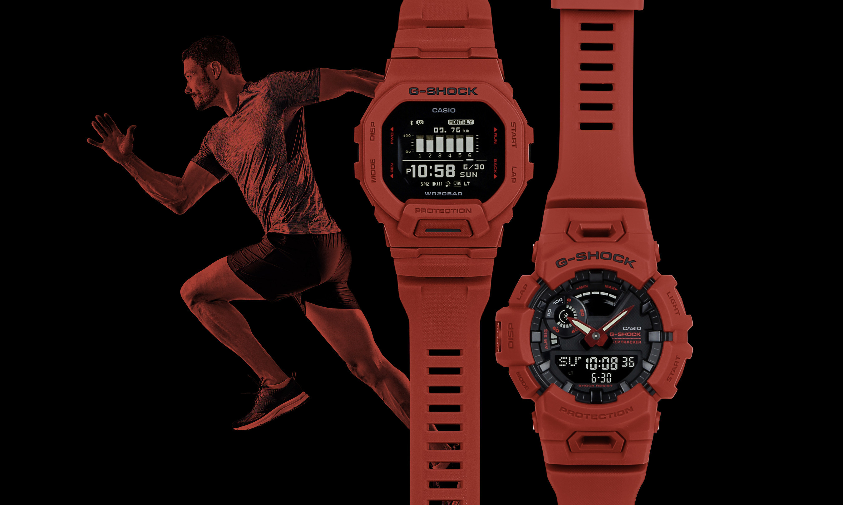 G-SHOCK INTRODUCES NEW BURNING RED SERIES TO ENHANCE SPORT PERFORMANCE