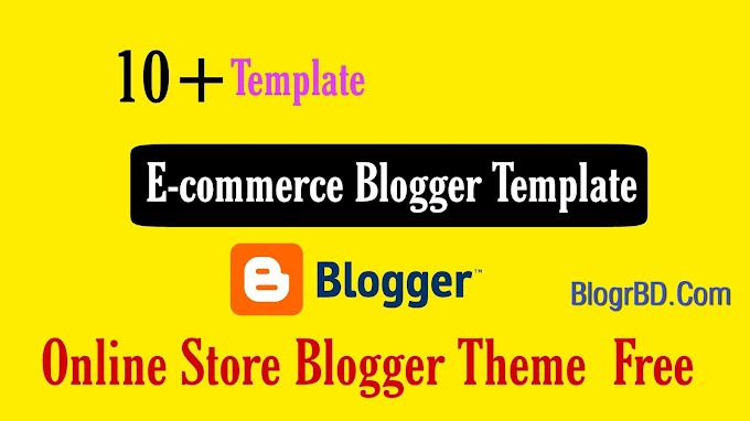 Best E-commerce Blogger Template / Affiliate Theme Free 