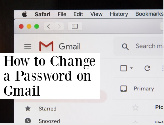 How to Change a Password on Gmail