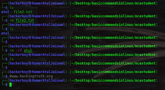 Linux Basic Commands with practical
