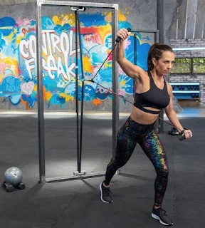Picture of Autumn Calabrese doing exercise