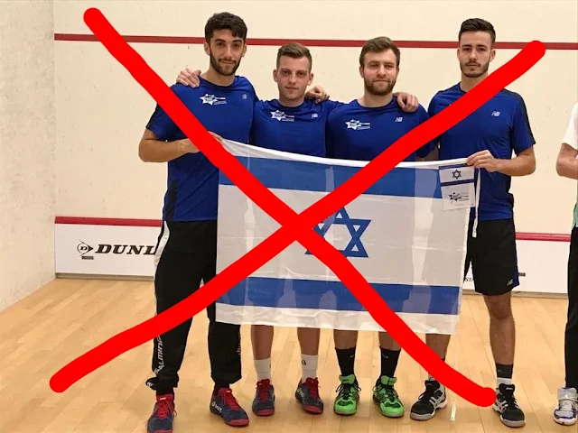 Malaysia menolak memberikan visa bagi pemain Israel untuk berpartisipasi dalam kejuaraan  Malaysia Tolak Tim Squash Israel Memasuki Wilayahnya
