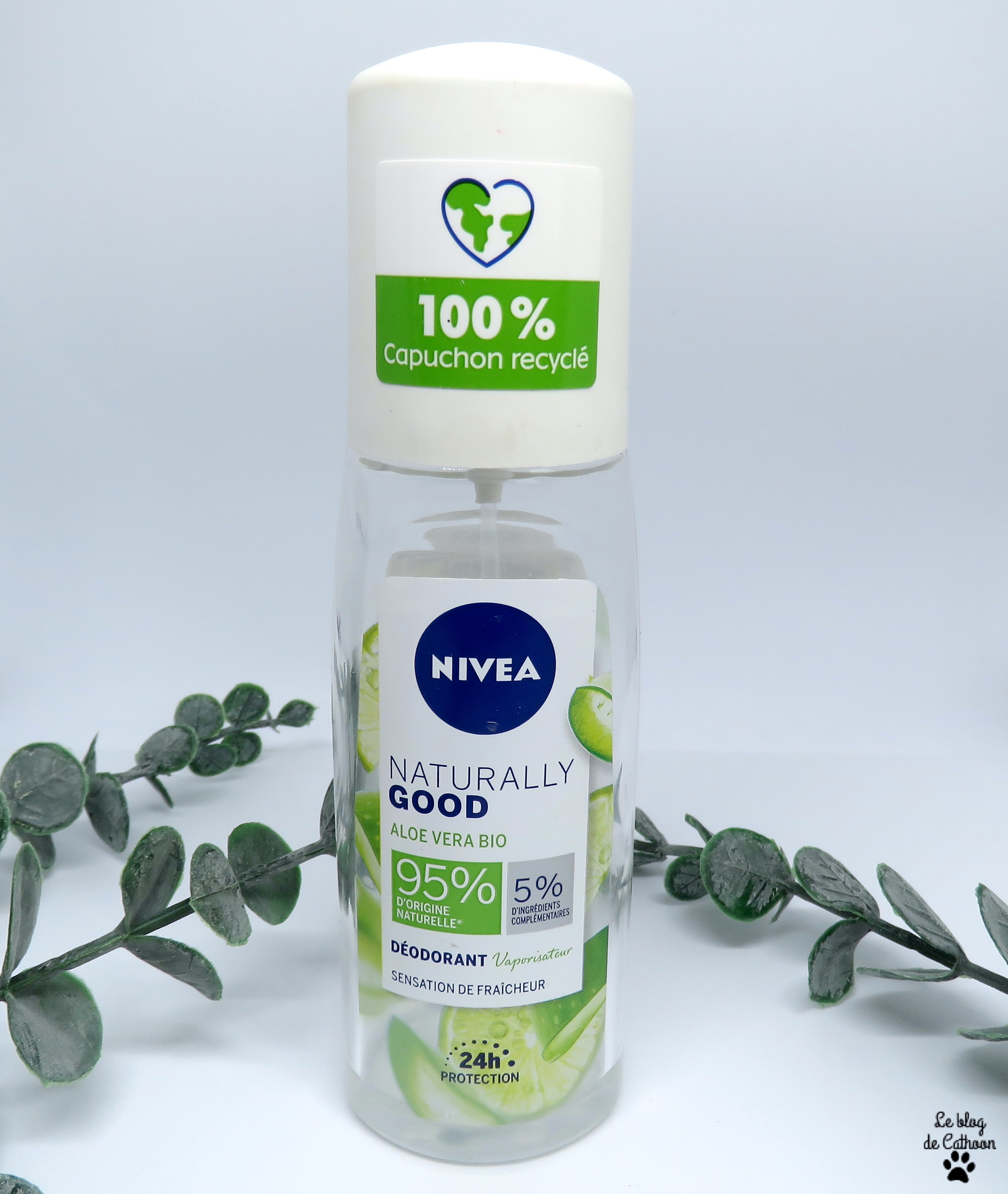 Naturally Good - Aloe Vera Bio - Déodorant Vaporisateur - Nivea