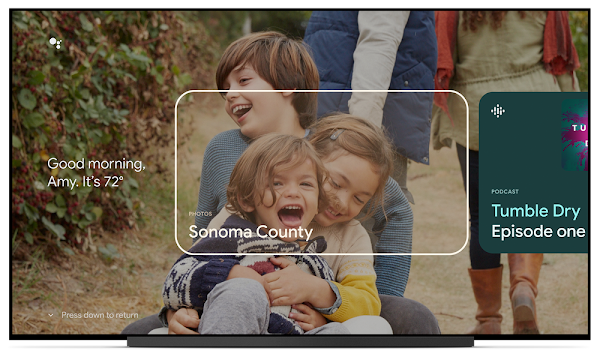 Atualização do Google TV melhora o modo Ambiente