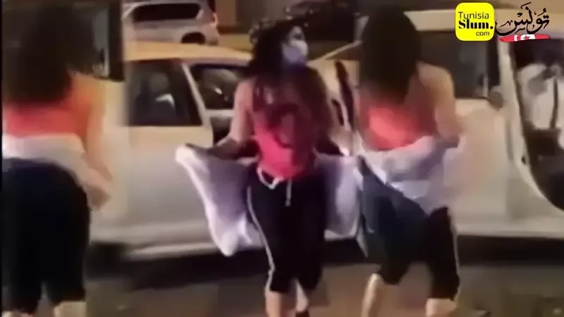 السعودية القاء القبض على شابة ظهرت في فيديو ترقص في وسط الشارع و فتح تحقيق