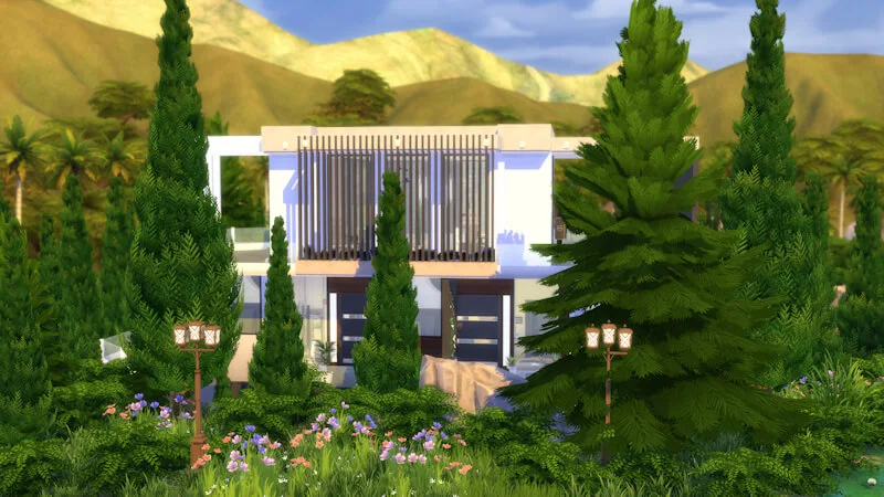 The Sims 4 Residential Lot