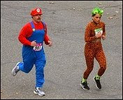 Dirty Feet - Monster Dash Halloween Race. October 29, 2022.